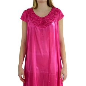 J28 - EZI Women's Satin Nightgown